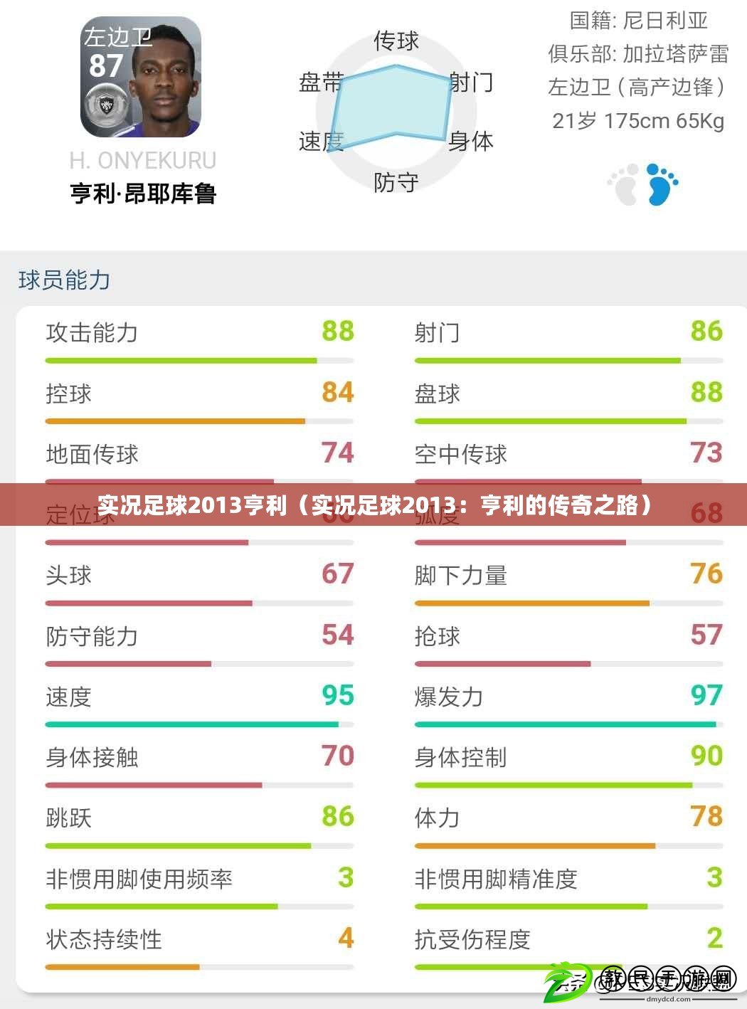 實況足球2013亨利（實況足球2013：亨利的傳奇之路）