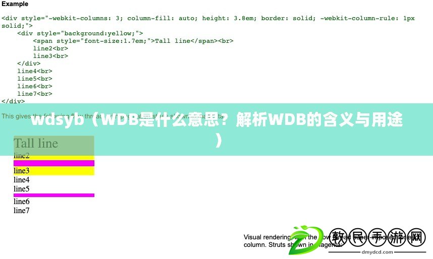 wdsyb（WDB是什么意思？解析WDB的含義與用途）
