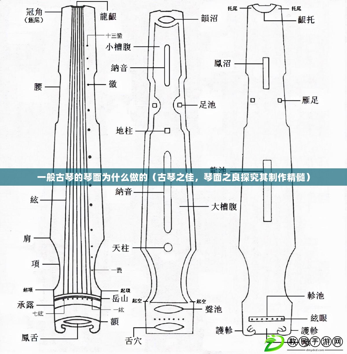 一般古琴的琴面為什么做的（古琴之佳，琴面之良探究其制作精髓）