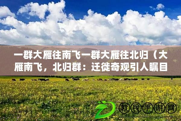 一群大雁往南飛一群大雁往北歸（大雁南飛，北歸群：遷徙奇觀引人矚目?。? title=
