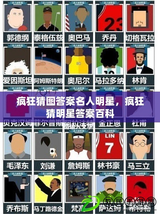瘋狂猜圖答案名人明星，瘋狂猜明星答案百科
