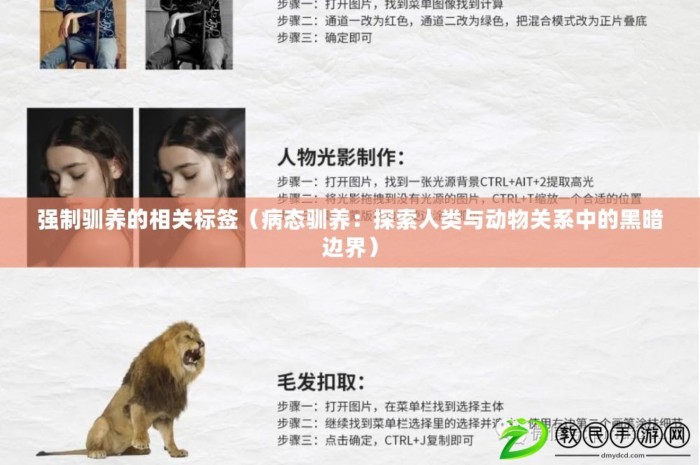 強制馴養的相關標簽(病態馴養:探索人類與動物關系中的黑暗邊界) 強制馴養的相關標簽(病態馴養:探索人類與動物關系中的黑暗邊界)