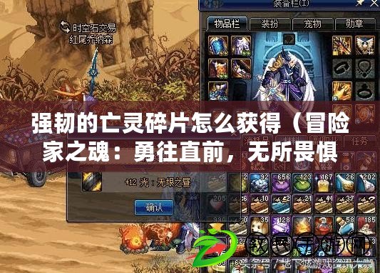 強韌的亡靈碎片怎么獲得（冒險家之魂：勇往直前，無所畏懼?。? title=