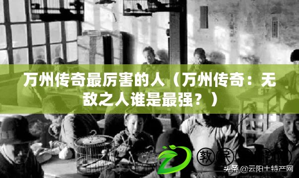 萬州傳奇最厲害的人（萬州傳奇：無敵之人誰是最強？）