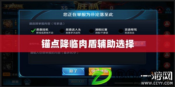 錨點降臨肉盾輔助選擇