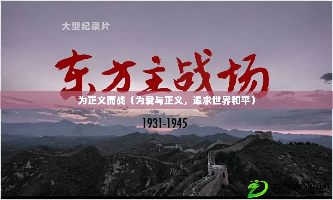 為正義而戰（為愛與正義，追求世界和平）