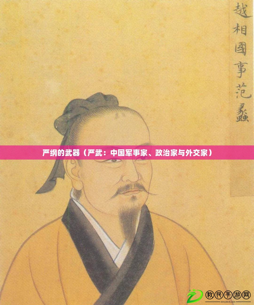 嚴綱的武器（嚴武：中國軍事家、政治家與外交家）