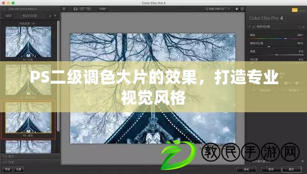 PS二級調色大片的效果，打造專業視覺風格