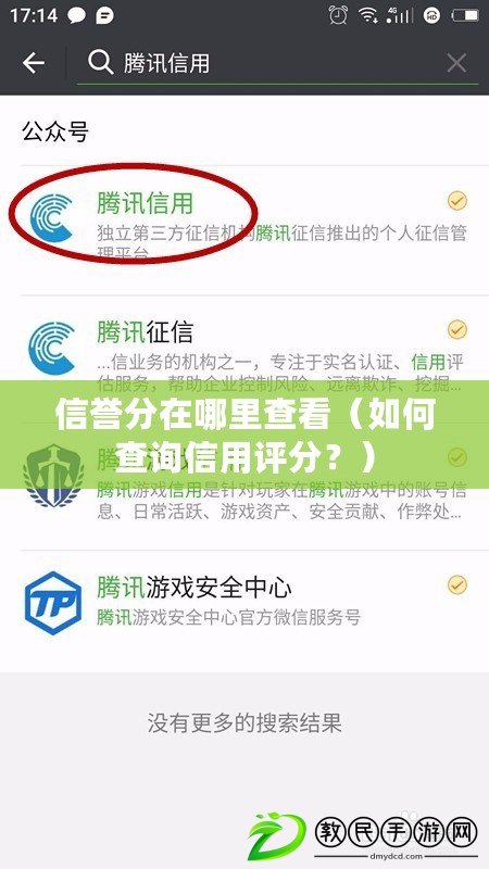 信譽分在哪里查看（如何查詢信用評分？）