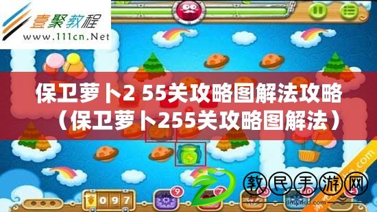 保衛蘿卜2 55關攻略圖解法攻略（保衛蘿卜255關攻略圖解法）