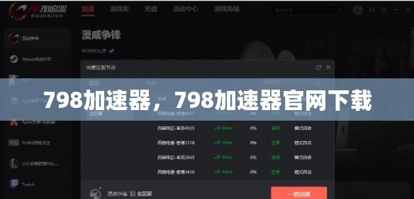 798加速器，798加速器官網下載