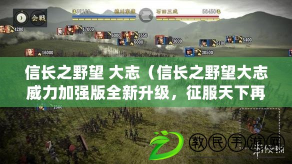 信長之野望 大志（信長之野望大志威力加強版全新升級，征服天下再現輝煌盛世）