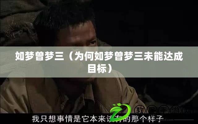 如夢曾夢三（為何如夢曾夢三未能達成目標）