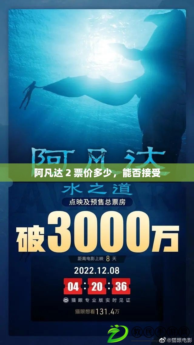 阿凡達 2 票價多少，能否接受