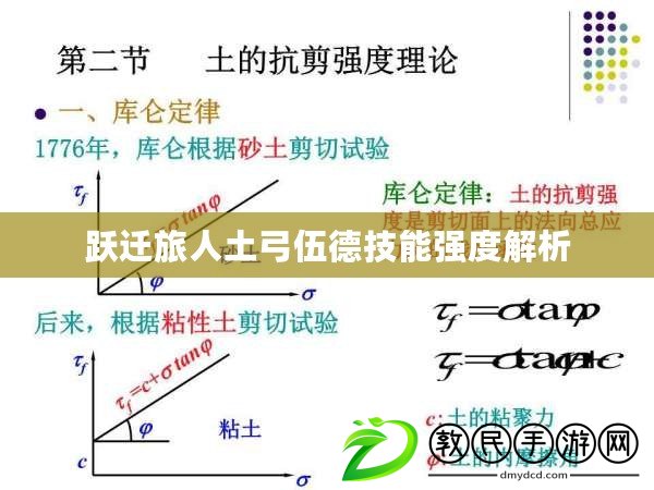 躍遷旅人土弓伍德技能強度解析 躍遷旅人土弓伍德技能強度解析