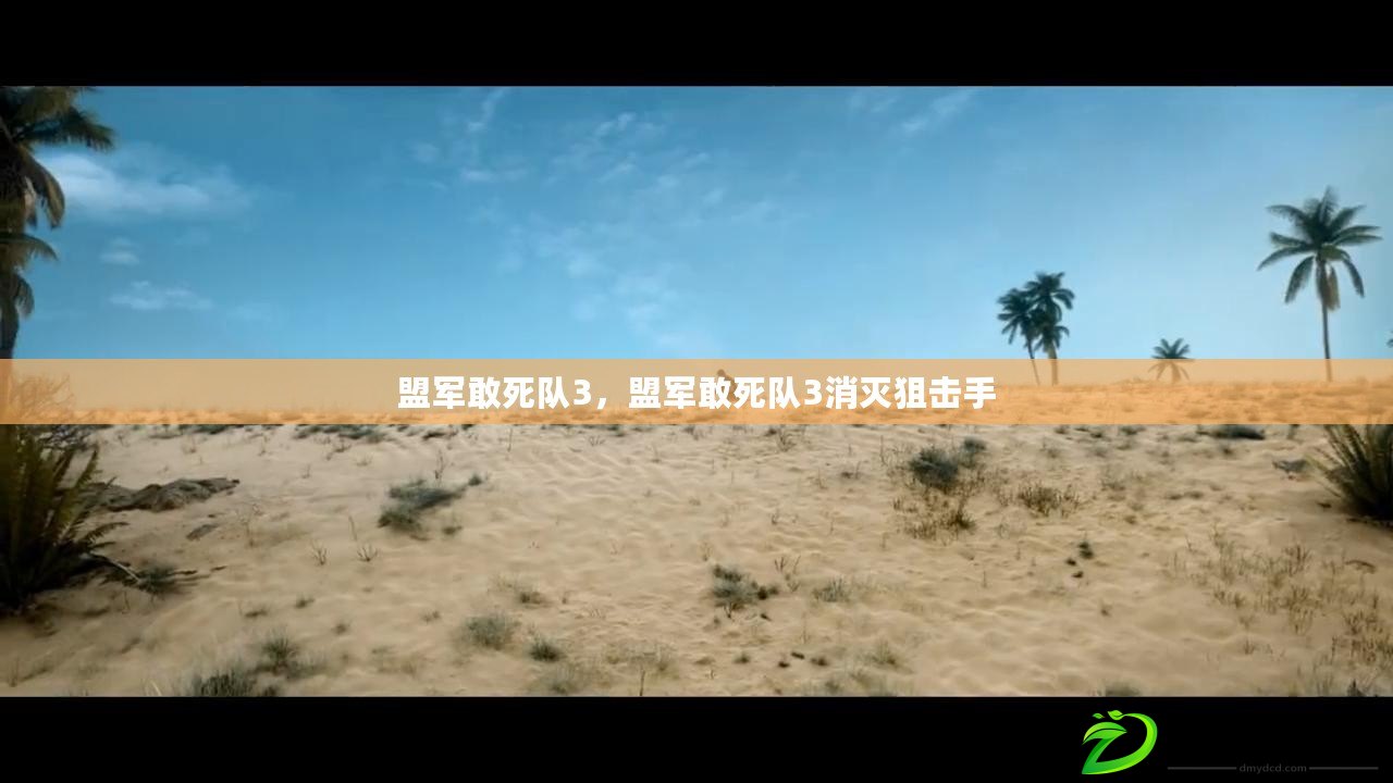 盟軍敢死隊3，盟軍敢死隊3消滅狙擊手