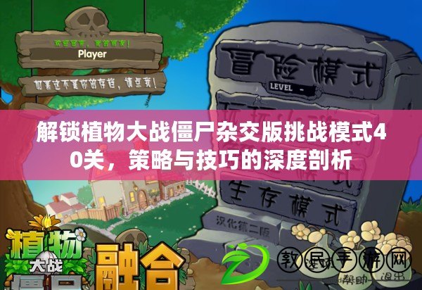 解鎖植物大戰僵尸雜交版挑戰模式40關，策略與技巧的深度剖析