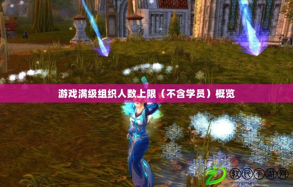 游戲滿級組織人數上限（不含學員）概覽