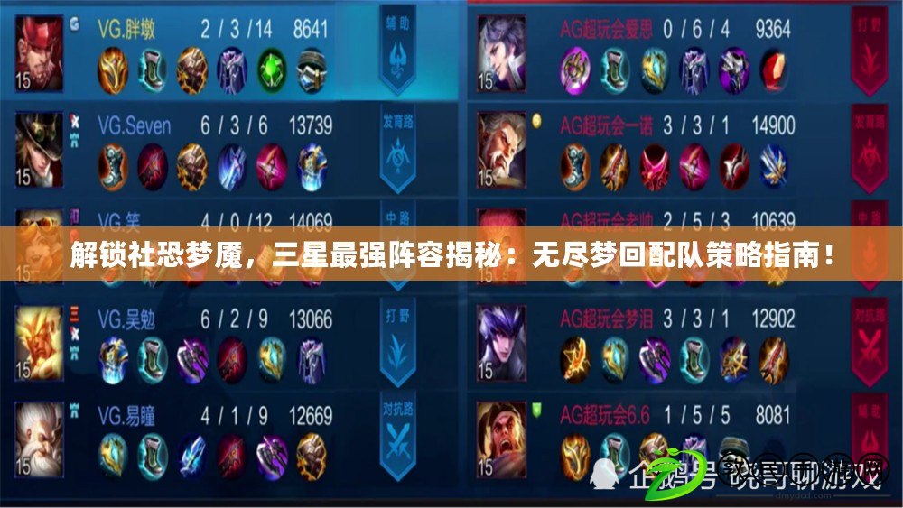 解鎖社恐夢魘，三星最強陣容揭秘：無盡夢回配隊策略指南！