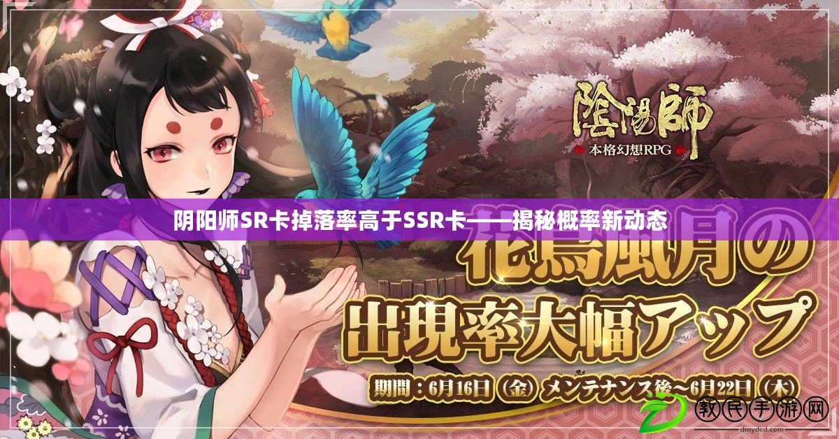 陰陽師SR卡掉落率高于SSR卡——揭秘概率新動態