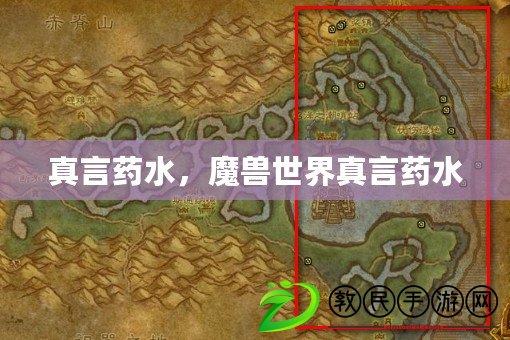真言藥水，魔獸世界真言藥水