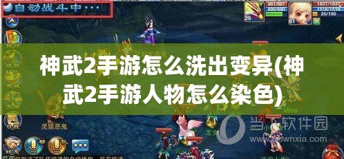 神武2手游怎么洗出變異(神武2手游人物怎么染色) 神武2手游怎么洗出變異(神武2手游人物怎么染色)