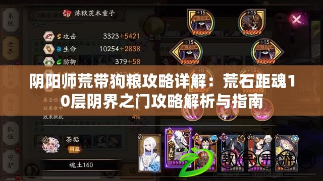 陰陽師荒帶狗糧攻略詳解:荒石距魂10層陰界之門攻略解析與指南 陰陽師荒帶狗糧攻略詳解:荒石距魂10層陰界之門攻略解析與指南