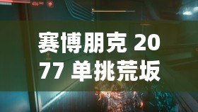 賽博朋克 2077 單挑荒坂塔攻略 賽博朋克 2077 單挑荒坂塔攻略