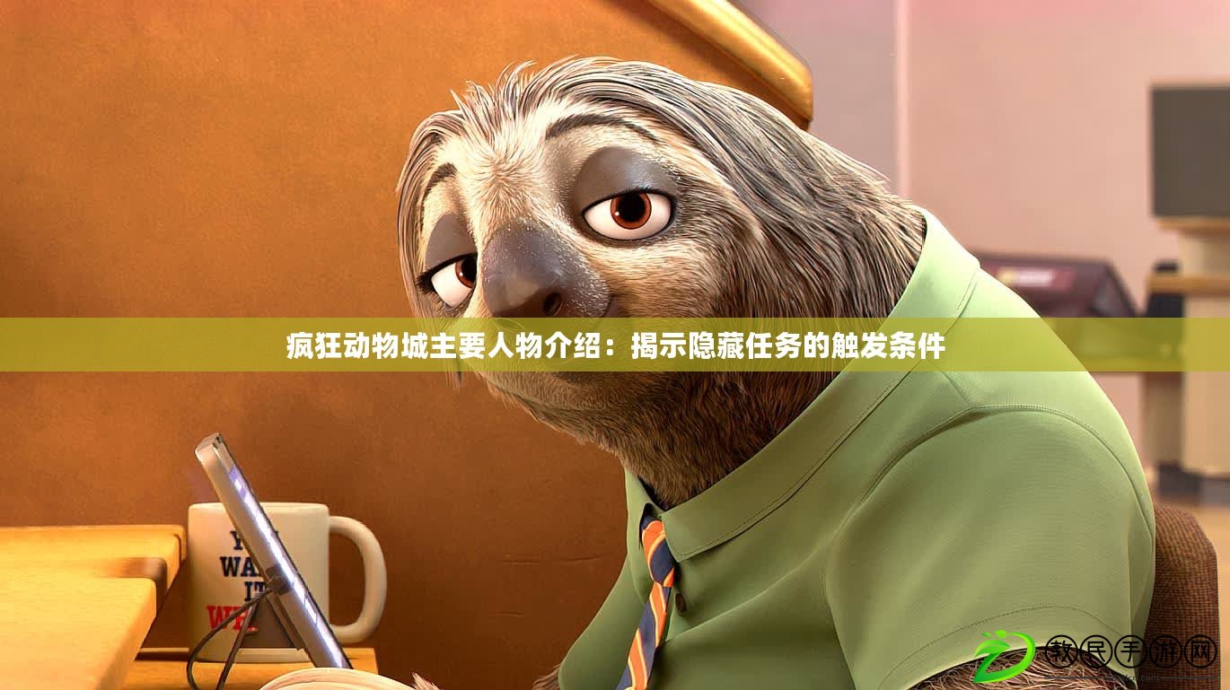 瘋狂動物城主要人物介紹：揭示隱藏任務的觸發條件
