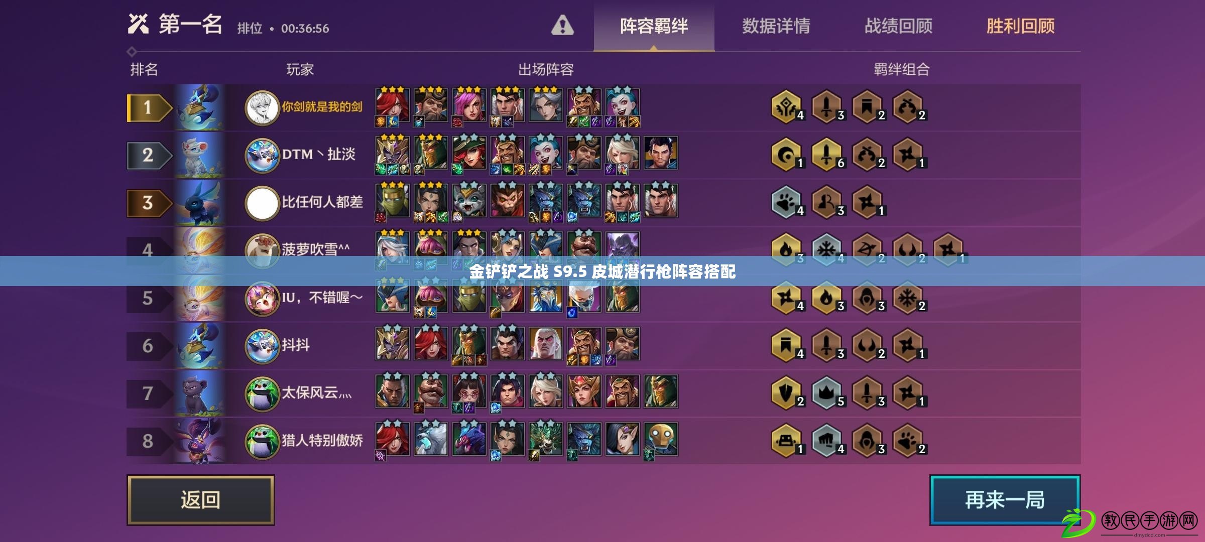 金鏟鏟之戰 S9.5 皮城潛行槍陣容搭配