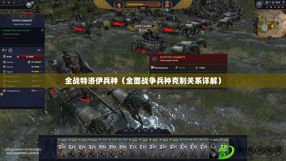 全戰特洛伊兵種（全面戰爭兵種克制關系詳解）