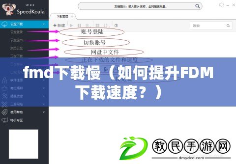 fmd下載慢（如何提升FDM下載速度？）