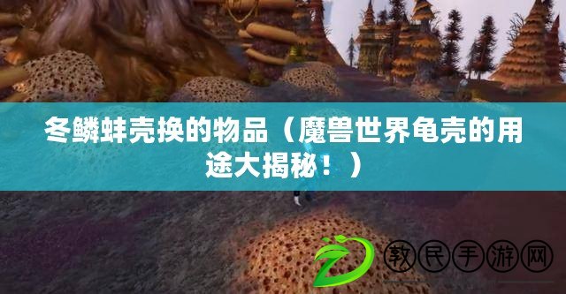 冬鱗蚌殼換的物品（魔獸世界龜殼的用途大揭秘?。? title=