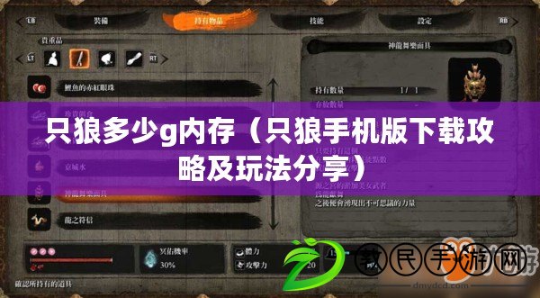 只狼多少g內存（只狼手機版下載攻略及玩法分享）
