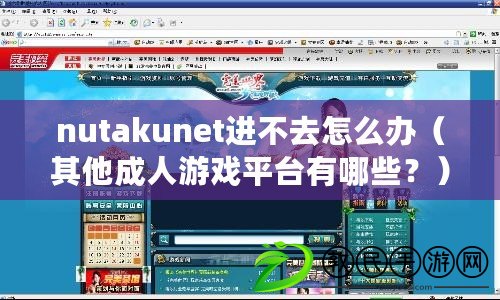 nutakunet進不去怎么辦（其他成人游戲平臺有哪些？）