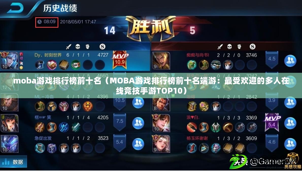 moba游戲排行榜前十名（MOBA游戲排行榜前十名端游：最受歡迎的多人在線競技手游TOP10）