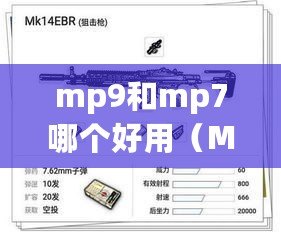 mp9和mp7哪個好用（MP5、MP7和MP9的區別：功能、設計與性能對比）