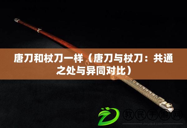 唐刀和杖刀一樣（唐刀與杖刀：共通之處與異同對比）