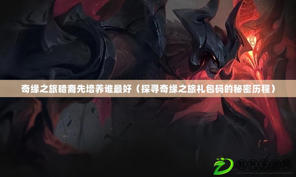 奇緣之旅暗裔先培養誰最好（探尋奇緣之旅禮包碼的秘密歷程）