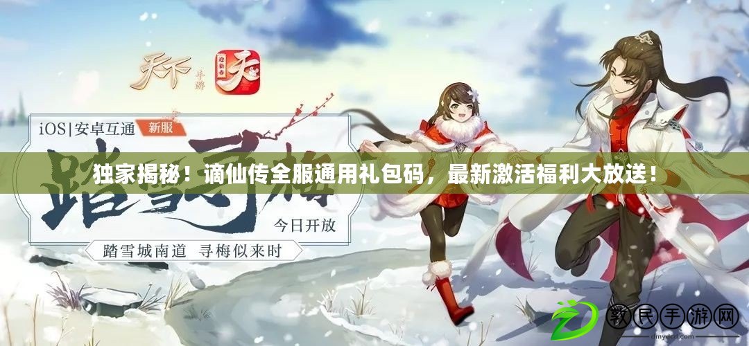 獨家揭秘！謫仙傳全服通用禮包碼，最新激活福利大放送！