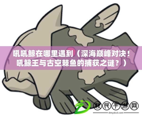 吼吼鯨在哪里遇到（深海巔峰對決！吼鯨王與古空棘魚的捕獲之謎？）