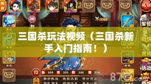 三國殺玩法視頻（三國殺新手入門指南?。? title=