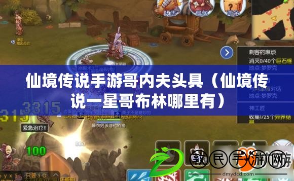仙境傳說手游哥內夫頭具（仙境傳說一星哥布林哪里有）