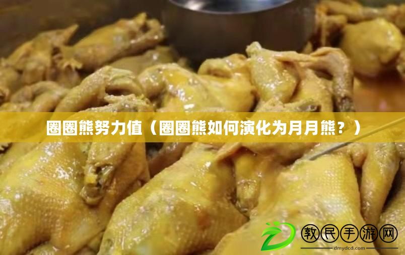 圈圈熊努力值（圈圈熊如何演化為月月熊？）